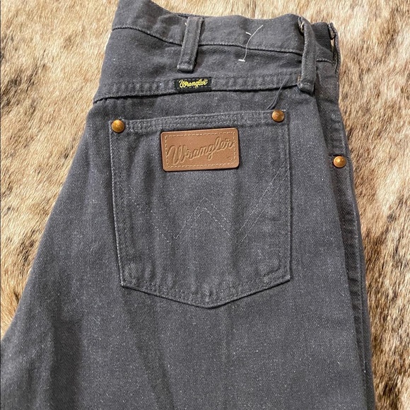 Vintage Grey Wrangler Boot Cuts - Picture 2 of 3